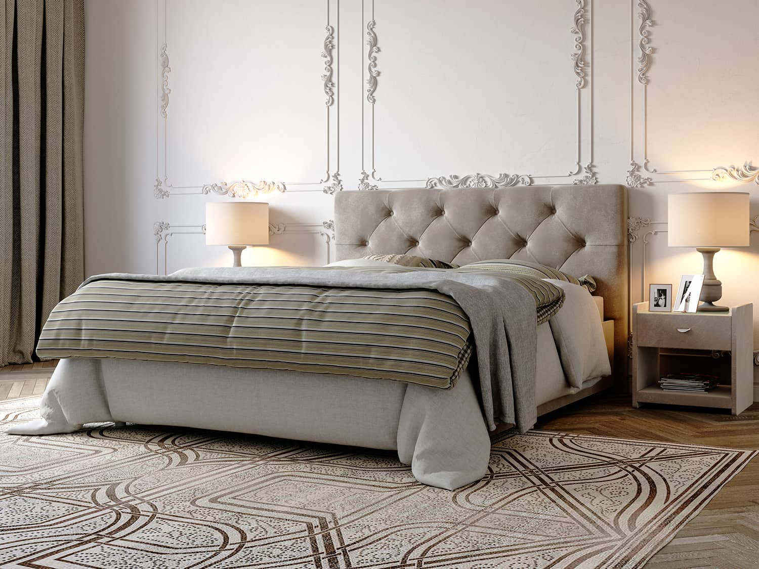 Bianco - современная кровать в стиле модерн