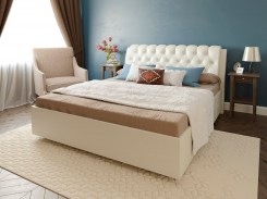 Кровать Solermo - кровать с мягкой спинкой
