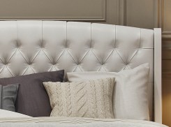 Интерьерная кровать Calipso - элегантная спинка в стиле прованс от производителя «АСАНА»